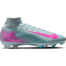 Nike Nıke Mercurial Zm Superfly 10 Elıte Fg Erkek Çim Zemin Kramponu FQ1454-301 Mavi