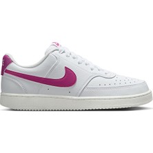 Nike Nıke W Nıke Court Vısıon Lo Nn Unisex Günlük Ayakkabı DH3158-500 Beyaz