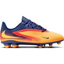 Nike Nıke Jr Phantom 6 Low Club Fg/mg Eh Genç Çoklu Çim Zemin Kramponu HQ2026-800 Turuncu