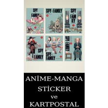 Gerekli Şeyler Yayıncılık Spy x Family 9-10-11-12-13-14 Manga Seti (6 Kitap) / Anime-Manga Sticker ve Kartpostal Hediyeli