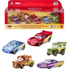 Disney Cars Disney ve Pixar Cars 20. Yıl Dönümü Kutlama Yarışı Radyatör Kasabası 5'li Paket JMJ85
