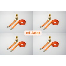 Sıhhat Dardokuma Mini Boy Spanzet Cırcır Lı Takım 25MM - Polyester Kolon Halatı ile -Güvenli Yük Sabitleme
