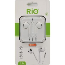 Rio Battery Kablolu Kulaklık Konforlu ve Net Ses
