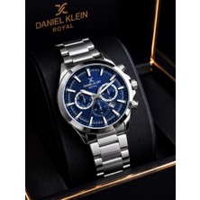 Daniel Klein Damat ve Takım Elbiseye Özel 2 Yıl Garantili Çelik Kordon Erkek Kol Saati VS.BLKT.1121