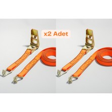 Sıhhat Dardokuma Mini Boy Spanzet Cırcır Lı Takım 25MM - Polyester Kolon Halatı ile -Güvenli Yük Sabitleme