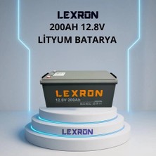 Lexron 200AH 12.8V Lityum Batarya