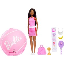 Barbie Team Barbie Roll &amp; Reveal Tenisçi Bebek ve Aksesuarları JMY56