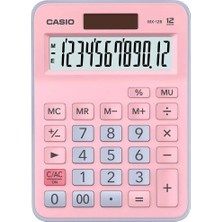 Kitabevimden Casio 12 Haneli Masaüstü Hesap Makinesi MX-12B-PKLB Açık Pembe+Açık Mavi Renkli Fonksiyonel
