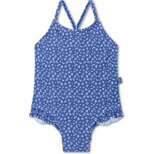 Swim Essentials Leopard Blue Uv Korumalı Mayo