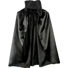 Ttt Siyah Renk Yakalı Halloween Pelerini 90 cm