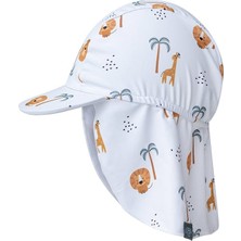 Swim Essentials Jungle Uv Korumalı Ense Koruyuculu Bebek Şapkası