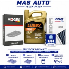 Wunder Volkswagen Golf 7 / Audi A3 / Seat Leon / Skoda Octavia / Volkswagen Jetta 1.2 - 1.4 Tsı Periyodik Bakım Seti