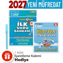 Tonguç Akademi 1. Sınıf Öğreten Etkinlikler -1. Sınıf Tüm Dersler Soru Bankası Ilk Soru Bankam + Hediyeli