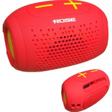 Rose Şarjlı Bluetooth Speaker Bass Bt Fm USB Sd Type-C SP-504
