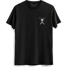 Alfa Tshirt V For Vendetta Resim Baskılı Çocuk Siyah Tshirt