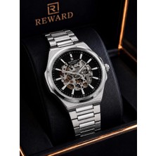 Reward Otomatik Luxury Seri Erkek Saati Çelik Kordon 5 Atm Su Geçirmez 2 Yıl Garanti RW.EO.002