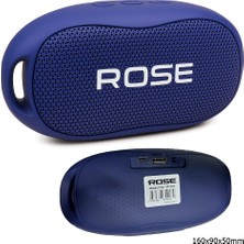 Rose Şarjlı Bluetooth Speaker Bass Bt Fm USB Sd Type-C SP-501