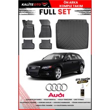 Ko Kaliteoto Audi A4 Station Vagon 2012 Model 3D Bagaj Havuzu ve Paspas Seti+Oto Parfümlü