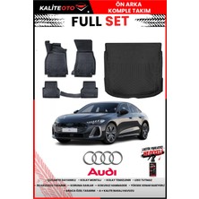 Ko Kaliteoto Audi A5 2025 Model 3D Bagaj Havuzu ve Paspas Seti+Lastik Parlatıcı