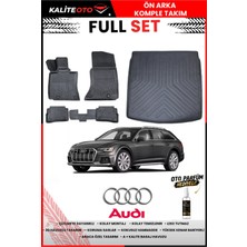 Ko Kaliteoto Audi A6 Station Vagon 2022 Model 3D Bagaj Havuzu ve Paspas Seti+Oto Parfümlü