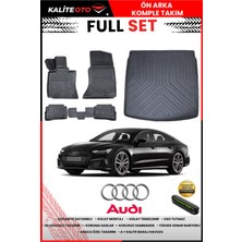 Ko Kaliteoto Audi A7 2024 Model 3D Bagaj Havuzu ve Paspas Seti+Numaratör Hediyeli