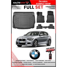 Ko Kaliteoto Bmw 1 Serisi F20 F21 2011 Model 3D Bagaj Havuzu ve Paspas Seti+Lastik Parlatıcı