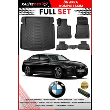 Ko Kaliteoto Bmw 3 Serisi F30 2017 Model 3D Bagaj Havuzu ve Paspas Seti+Numaratör Hediyeli