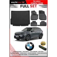 Ko Kaliteoto Bmw X1 U11 Hibrit 2025 Model 3D Bagaj Havuzu ve Paspas Seti+Numaratör Hediyeli