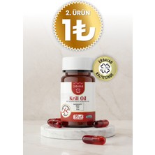 Erbatab Krill Oil 500 Mg 30 Kapsül Doğal Astaksantin ve Kolin İçeren Takviye Edici Gıda