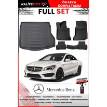 Ko Kaliteoto Mercedes Cla 2014 Model 3D Bagaj Havuzu ve Paspas Seti+Lastik Parlatıcı