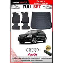 Ko Kaliteoto Audi Q5 2013 Model 3D Bagaj Havuzu ve Paspas Seti+Numaratör Hediyeli