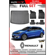 Ko Kaliteoto Renault Megane 3 Spourttourer 2009 Model 3D Bagaj Havuzu ve Paspas Seti+Oto Parfümlü