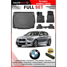Ko Kaliteoto Bmw 1 Serisi F20 F21 2019 Model 3D Bagaj Havuzu ve Paspas Seti+Numaratör Hediyeli