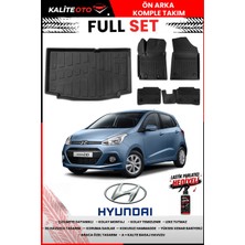 Ko Kaliteoto Hyundai I10 2013 Model 3D Bagaj Havuzu ve Paspas Seti+Lastik Parlatıcı