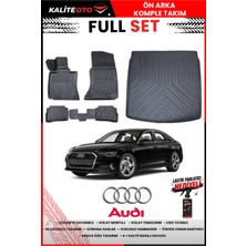 Ko Kaliteoto Audi A6 Sedan 2026 Model 3D Bagaj Havuzu ve Paspas Seti+Lastik Parlatıcı