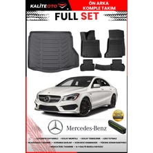 Ko Kaliteoto Mercedes Cla 2019 Model 3D Bagaj Havuzu ve Paspas Seti+Numaratör Hediyeli