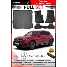 Ko Kaliteoto Mercedes Glc Suv 2023 Model 3D Bagaj Havuzu ve Paspas Seti+Numaratör Hediyeli