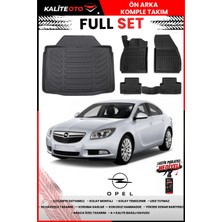 Ko Kaliteoto Opel Insignia 2016 Model 3D Bagaj Havuzu ve Paspas Seti+Lastik Parlatıcı