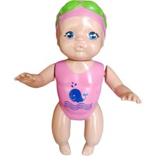 PopŞeker Küvet Keyfi Çıkaracak: Kurmalı Yüzen Bebek (15 Cm)!