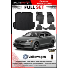 Ko Kaliteoto Volkswagen Jetta Cepli 2016 Model 3D Bagaj Havuzu ve Paspas Seti+Oto Parfümlü