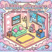 M&H Coloring Little Corners - 21X21 cm Boyama Kitabı, Çocuk ve Yetişkinler Için