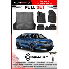 Ko Kaliteoto Renault Taliant 2025 Model 3D Bagaj Havuzu ve Paspas Seti+Oto Parfümlü