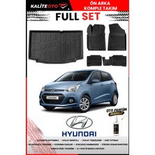 Ko Kaliteoto Hyundai I10 2017 Model 3D Bagaj Havuzu ve Paspas Seti+Oto Parfümlü