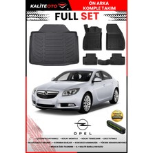 Ko Kaliteoto Opel Insignia 2015 Model 3D Bagaj Havuzu ve Paspas Seti+Numaratör Hediyeli
