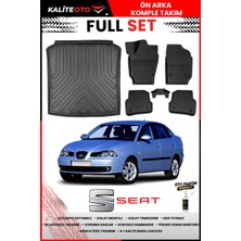 Ko Kaliteoto Seat Cordoba 2005 Model 3D Bagaj Havuzu ve Paspas Seti+Oto Parfümlü