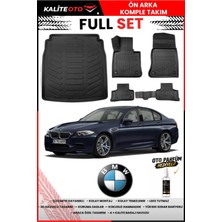 Ko Kaliteoto Bmw 5 Serisi F10 2014 Model 3D Bagaj Havuzu ve Paspas Seti+Oto Parfümlü