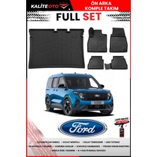 Ko Kaliteoto Ford Courier 2026 Model 3D Bagaj Havuzu ve Paspas Seti+Lastik Parlatıcı