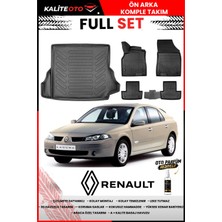 Ko Kaliteoto Renault Laguna 2 2003 Model 3D Bagaj Havuzu ve Paspas Seti+Oto Parfümlü