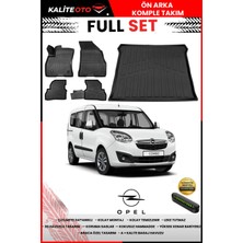 Ko Kaliteoto Opel Combo 2013 Model 3D Bagaj Havuzu ve Paspas Seti+Numaratör Hediyeli