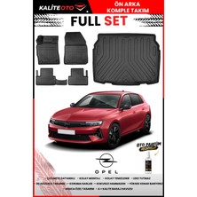Ko Kaliteoto Opel Astra L 2024 Model Alt 3D Bagaj Havuzu ve Paspas Seti+Oto Parfümlü